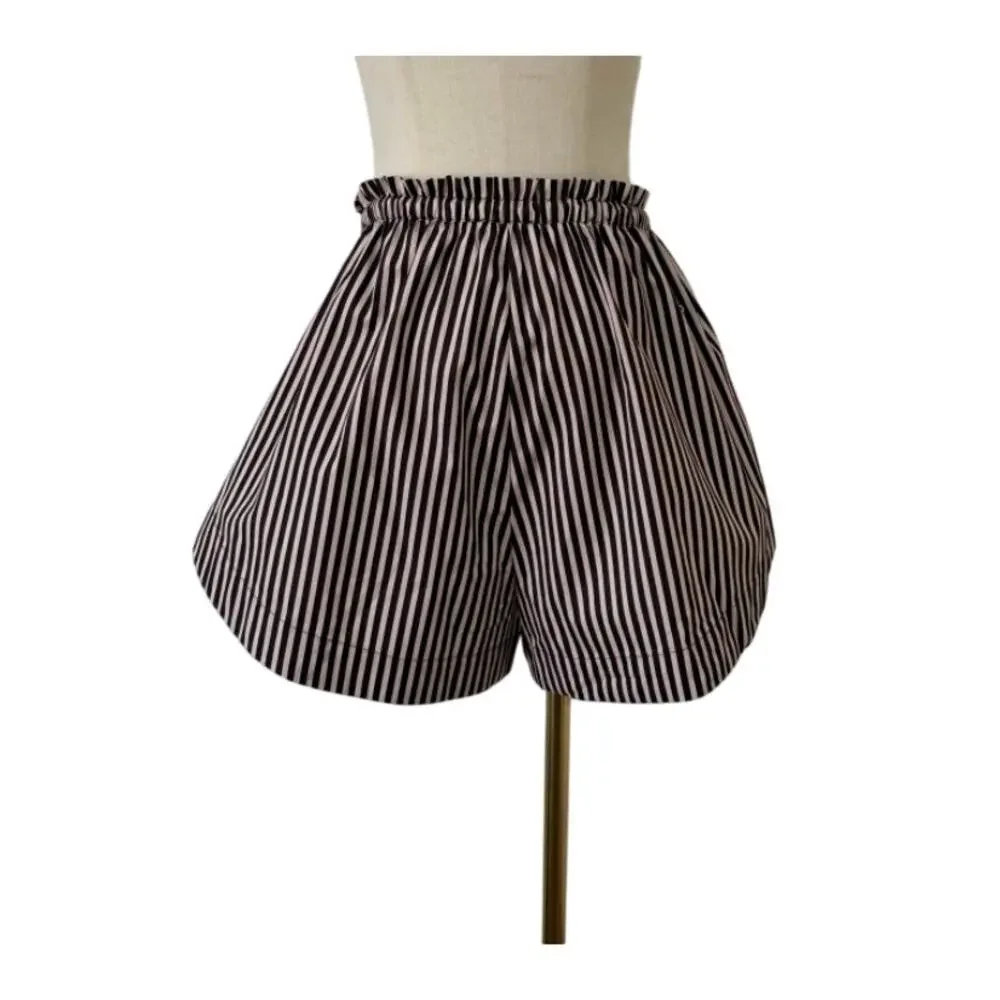 Alemais Sirocco Striped Cotton Short